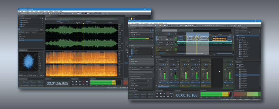 Soundop audio editing software interface screenshot